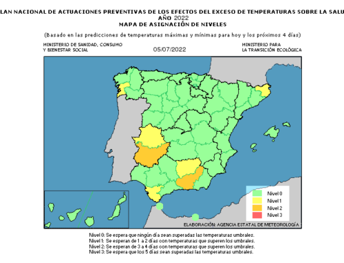 El 112 Extremadura activa el nivel naranja del Plan de Vigilancia y Prevención de los Efectos del Exceso de Temperatura sobre la Salud en la provincia de Badajoz