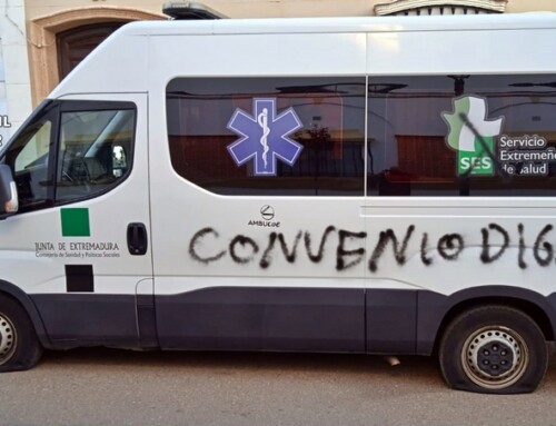 La Guardia Civil investiga a los responsables de los daños en siete ambulancias de las comarcas de Tierra de Barros y Río Bodión