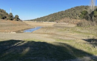 Los embalses del Guadiana están esta semana al 27,6% y los del Tajo al 53,2% de su capacidad