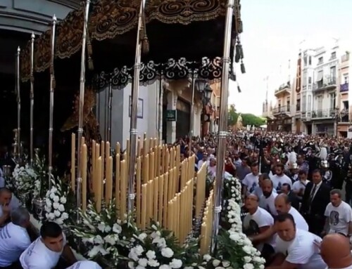 Tres procesiones salen a la calle este Jueves Santo en Badajoz, entre ellas la Soledad si la lluvia lo permite