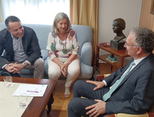 El Director General del Balneario El Raposo se reúne con el Delegado del Gobierno en Extremadura