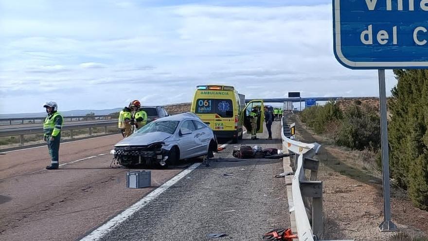Un fallecido y 7 heridos en cinco accidentes durante el fin de semana en Extremadura