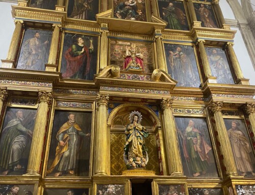 La Junta invierte cerca de 40.000 euros en la restauración del retablo mayor de la Iglesia de San Pedro Apóstol de Montijo