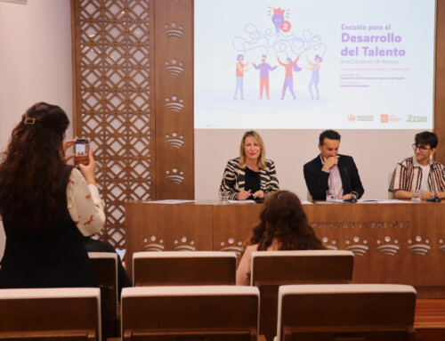 La Diputación de Badajoz, en colaboración con la Federación Española de Universidades Populares, pone en marcha la II edición de la Escuela para el Desarrollo del Talento