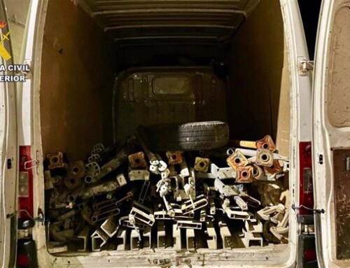Cinco detenidos por el robo de material valorado en 12.000 euros en las obras del AVE en Toril (Cáceres)