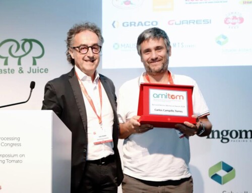 El investigador de CICYTEX Carlos Campillo Torres gana el premio a la trayectoria investigadora en el Congreso Mundial del Tomate de Industria en Budapest