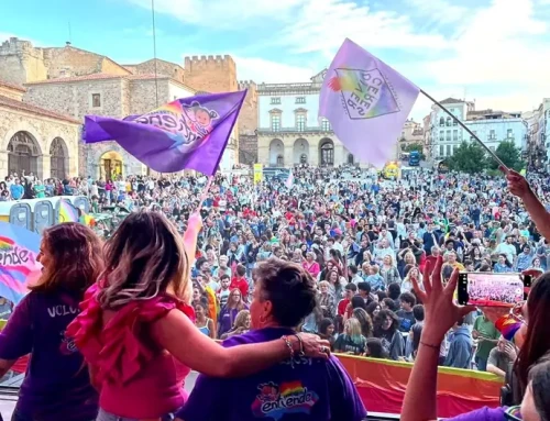 El Ayuntamiento de Cáceres valora el éxito de la celebración del Orgullo LGTBI+ en la Plaza Mayor