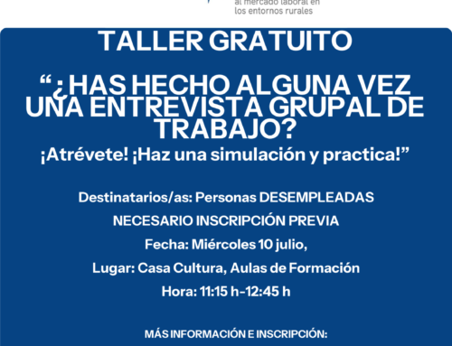 La UPS  de Los Santos de Maimona pone en marcha un nuevo taller de “Simulación de Entrevista Grupal”
