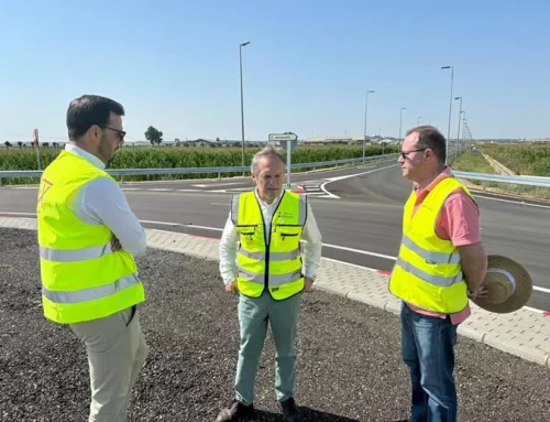 Abierto al tráfico un tramo de la nueva carretera al Aeropuerto de Badajoz