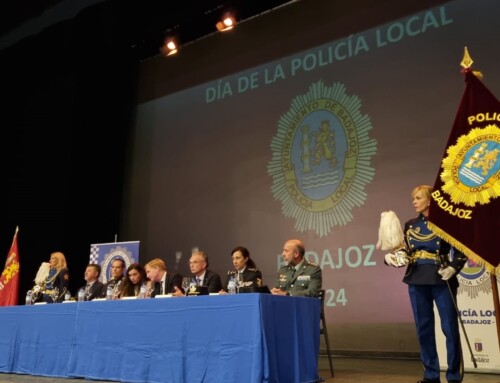 Quintana destaca la importancia de la colaboración con los efectivos de Policía Local para garantizar los niveles de seguridad ciudadana en Extremadura