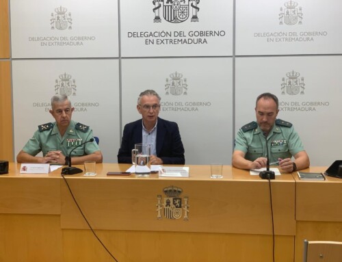 Quintana presenta la campaña que Guardia Civil llevará a cabo por la campaña de la aceituna en la provincia de Badajoz