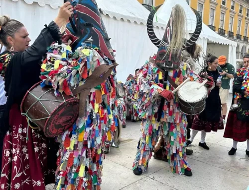 Jarramplas, las Carantoñas y el Jurramacho, presentes en los Desfiles de la Máscara de Lisboa y Zamora