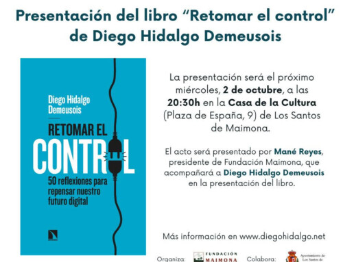 Diego Hidalgo Demeusois presenta en la Casa de la Cultura de Los Santos el 2 de Octubre