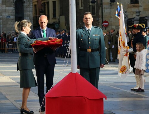 El izado de la Bandera Nacional abre en Merida los actos de la Patrona de la Guardia Civil el próximo lunes