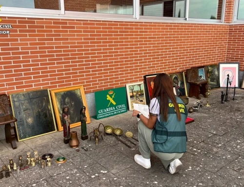 Detenido un vecino de Mérida por el robo de obras de arte y antigüedades por valor de 30.000 euros en Trujillo