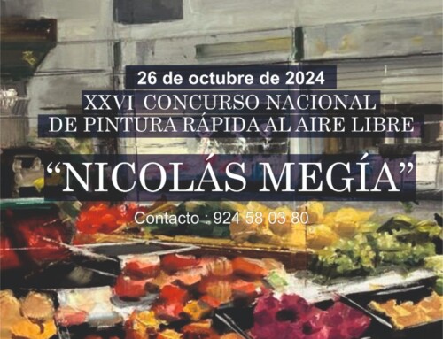 Este sábado Fuente de Cantos acoge el XXVI Concurso Nacional de Pintura Rapida al aire libre Nicolás Megia