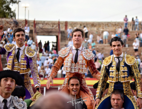 Miguel Ángel Perera, Daniel Luque y Pablo Aguado, tarde de emociones en Villafranca de los Barros