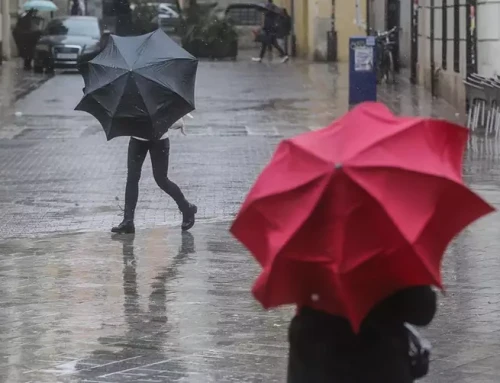 El norte de Cáceres y sur de Badajoz tendrán este lunes aviso amarillo por lluvias y tormentas