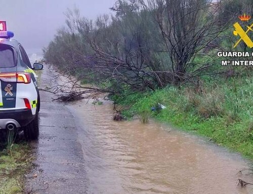 La provincia de Badajoz permanecerá este viernes en alerta amarilla por lluvias y tormentas