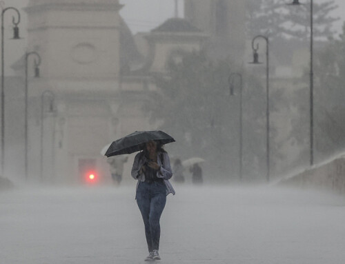 El norte de Cáceres y la comarca del Tajo y el Alagón, en aviso amarillo por lluvias este domingo y lunes