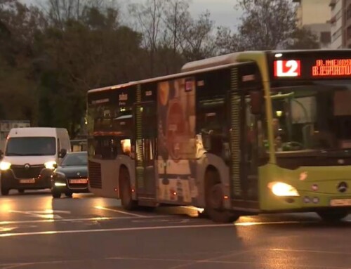 La huelga de autobuses afecta a varias ciudades de Extremadura con paros y manifestación de forma desigual