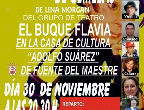 Este sábado el grupo de teatro «El Buque Flavia» representará en Fuente del Maestre la obra «Vaya par de Gemelas»