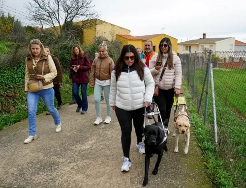 Los senderos de Monfragüe, accesibles a los invidentes