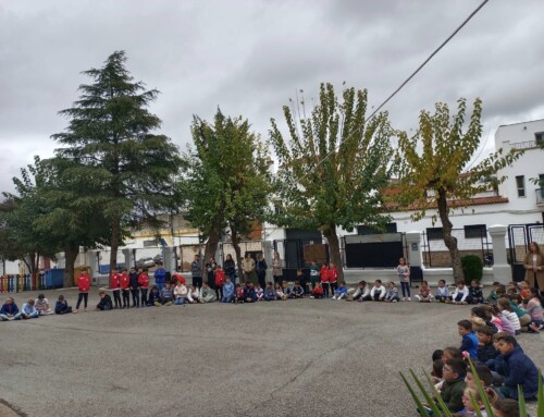 Los centros escolares de Fuente del Maestre realizan actividades muy creativas y diversas con motivo del 25 N