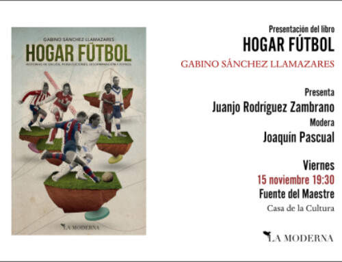 El escritor fontanés Gabino S. Llamazares presenta este viernes en la Casa de la Cultura «Hogar Fútbol»