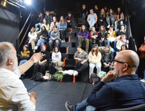 La Filmoteca de Extremadura propicia un encuentro entre el actor Luis Bermejo, protagonista de ‘Norberta’, y los alumnos de la ESAD