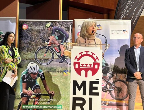 Victoria Bazaga destaca el auge del ciclismo en Extremadura y el compromiso de la Junta con el deporte