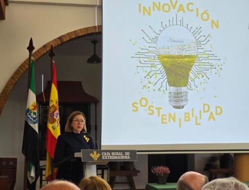 Mercedes Morán aboga por la innovación como aliada del desarrollo de Extremadura durante los Premios Espiga Innovación y Sostenibilidad