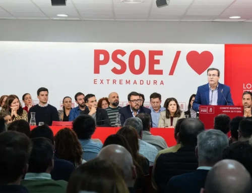 Gallardo anuncia al PSOE extremeño su candidatura a la reeleción a la secretaria regional del partido