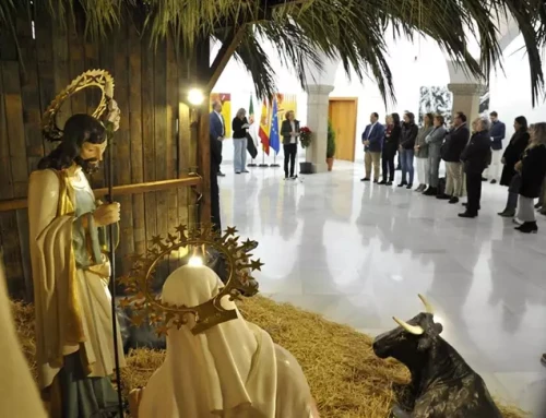 La Asamblea abre sus puertas para ver el belén municipal de Mérida y dioramas de la Asociación de Belenistas de Badajoz