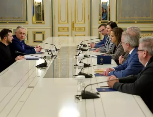 El eurodiputado extremeño Ignacio Sánchez Amor participa en la misión a Ucrania de los Socialistas y Demócratas