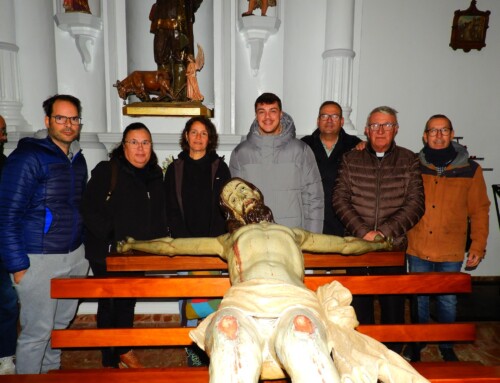 El Cristo del Rosario regresa restaurado y se prepara para una procesión histórica en Ribera del Fresno