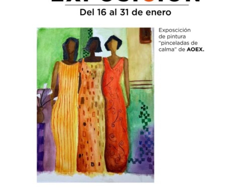 El Ámbito Cultural de El Corte Inglés de Badajoz acoge la exposición de pintura ‘Pinceladas de calma’ de la Asociación Oncológica de Extremadura