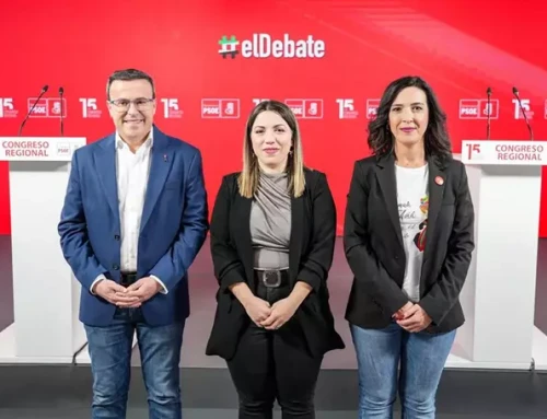 Gallardo y Gutiérrez alejan aún más sus posturas para liderar el PSOE extremeño en un debate cargado de reproches