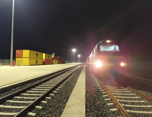 El tren Sevilla- Sines ha salido esta mañana a las 6:00h desde la terminal ferroviaria de Badajoz