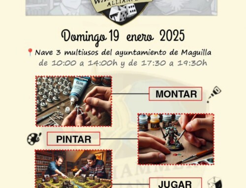 Maguilla acoge el II Taller de Iniciación a Warhammer este domingo 19 de enero