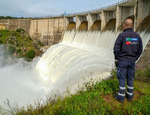 Nueve presas de la cuenca de Guadiana están aliviando agua, mientras continúa la «tendencia a la baja» en ríos y arroyos