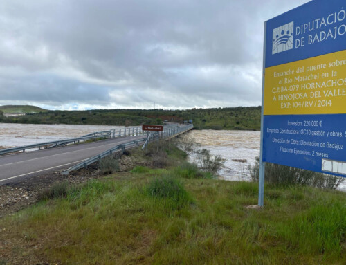 Seis carreteras provinciales se encuentran cortadas al tráfico por los efectos de borrasca Laurence