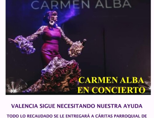 Concierto solidario de Carmen Alba este sábado 15 de marzo en el Cine – Salón Modelo