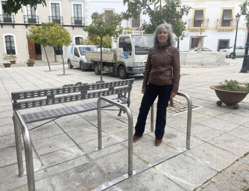 Zafra cuenta con estacionamientos para bicicletas con el objetivo de fomentar el uso de un transporte sostenible