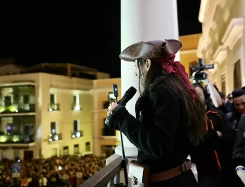 Carolina Yuste aboga por unas fiestas «libres de violencia y amorosas» para todos en su pregón del Carnaval de Badajoz