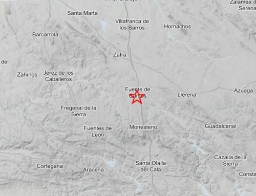 Registrado un nuevo temblor de tierra en la provincia de Badajoz durante la madrugada del sábado