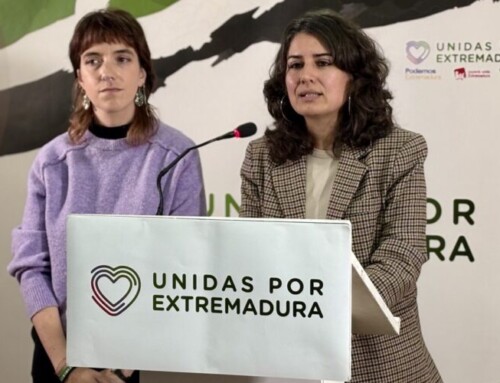 Irene De Miguel: “No vamos a contribuir a ponerle un pin morado a la señora Guardiola porque está blanqueando al fascismo”