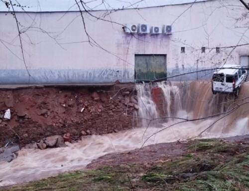 La balsa de agua de Jarandilla de la Vera se sustituirá por una nueva, ya que «no procede» su reparación tras la rotura